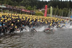 natation en triathlon