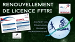 renouvellement de licence