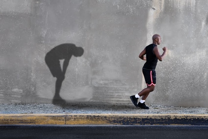 sportif fatigué