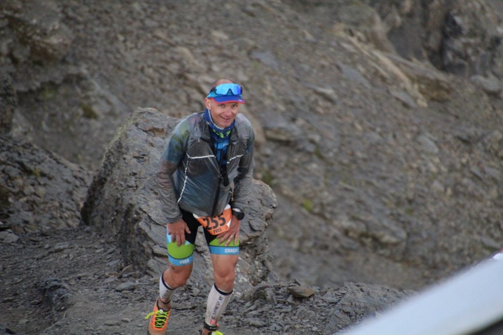 Fin de la course à pied sur Inferno Triathlon